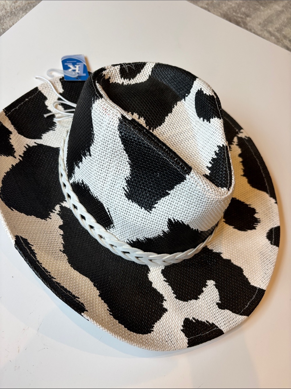 NWT Cow Print Cowboy cowgirl Hat